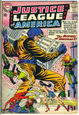 JUSTICE LEAGUE of AMERICA #020 © June 1963 DC Comics
